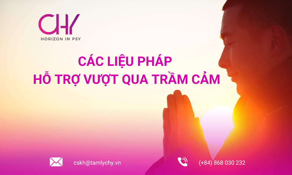 Các liệu pháp hỗ trợ vượt qua trầm cảm