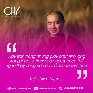 23. Thầy Minh Niệm